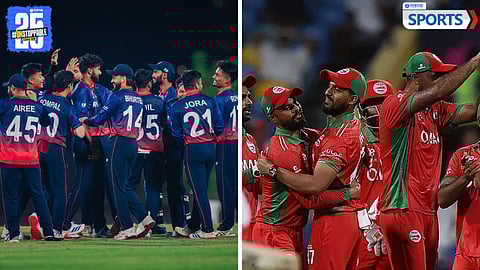 Nepal and Oman