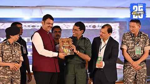 Gadchiroli Leads Anti-Naxal Fight 61 Cadres Surrender Before CM in Grand Ceremony