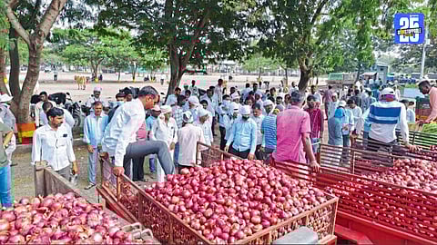 Lasalgaon onion market