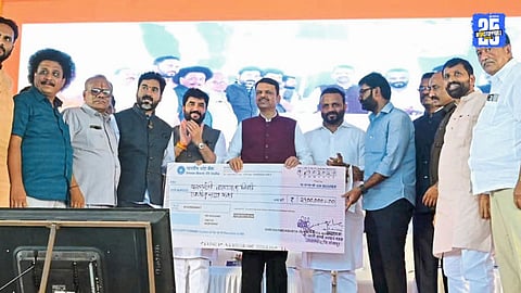 Annchhatra Mandal donates ₹21 lakh to CM Relief Fund for flood victims; initiative praised by CM Devendra Fadnavis.