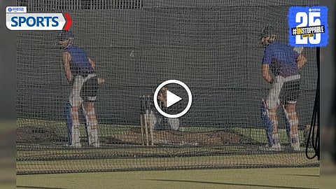 Rohit Sharma and Virat Kohli Start Practice in Perth