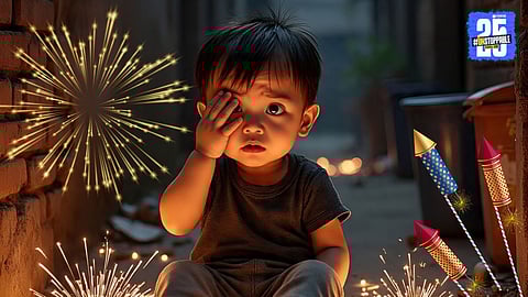 Firecracker Eye Injury