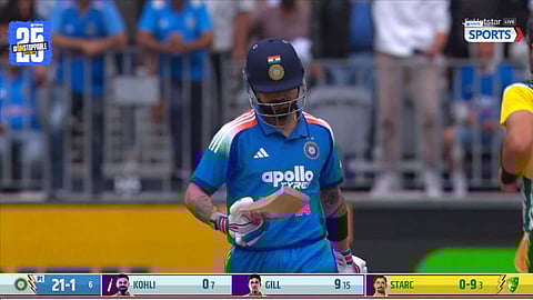 Virat Kohli surpasses Rohit Sharma and Sourav Ganguly in ducks in ODIs
