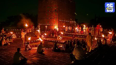 A Spectacular Deepotsav in Honor of Shivaji Maharaj.