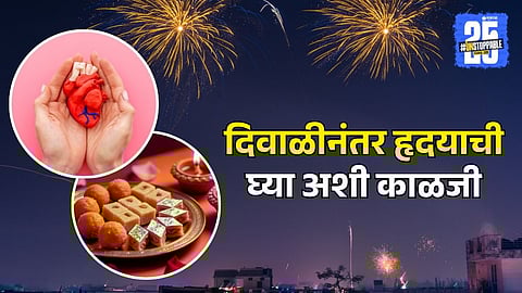 Post-Diwali Heart Care Tips | Expert Advice for a Healthy Heart After Festive Season caps