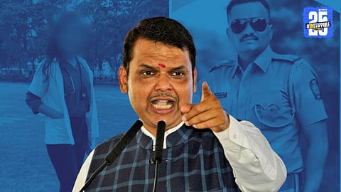 Chief Minister Devendra Fadnavis addressing media about the Phaltan woman doctor suicide case, clarifying that Ranjitsinh Nimbalkar has no involvement and assuring a fair investigation.
