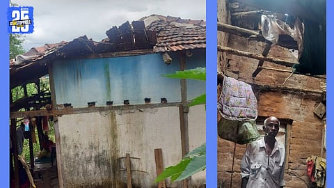 nivrutti nikam home collapse by heavy rain