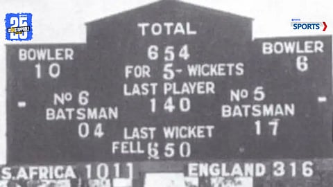 longest Test match in cricket history
