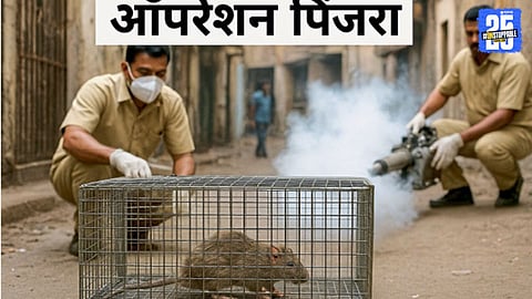 'Operation Pinjra' launched with new cages to control the rising rat population in the city