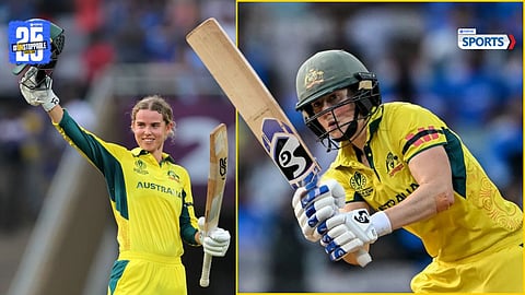 Australia posted over 300 runs against India in the ICC Women’s World Cup semi final