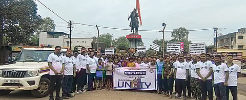राष्ट्रीय एकता दिनानिमित्त भोरमध्ये ‘एकता दौड’