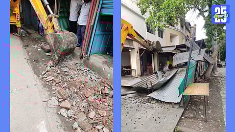 encroachment crime in manjari