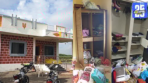 Five masked men loot two bungalows in Daund and Sonwadi; gold and cash worth ₹6 lakh stolen.