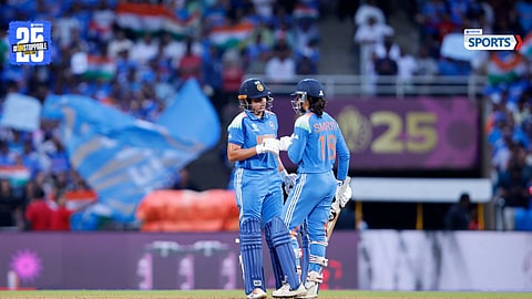 Smriti Mandhana and Shafali Verma 100+ partnership in a Women's ODI World Cup final