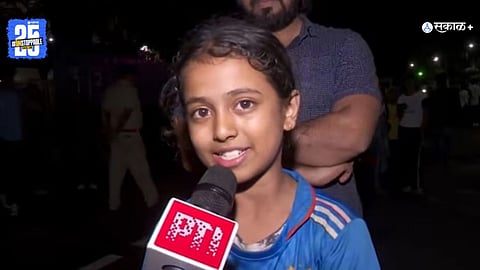 Young Indian girl’s fluent English celebration video after Women’s World Cup win