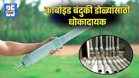 Eye Damage from Carbide Guns