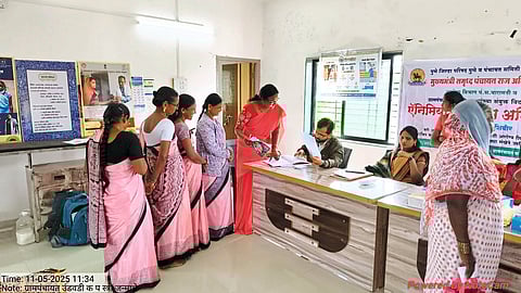 उंडवडीत आरोग्य शिबिरास प्रतिसाद