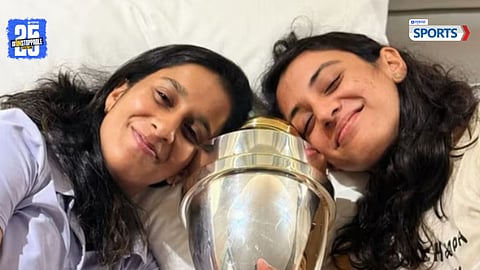 Maharashtra Government felicitates Smriti Mandhana, Jemimah Rodrigues, and Radha Yadav with ₹2.25 crore each