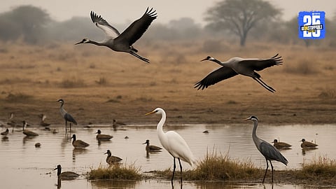 Nagpur Migratory Birds Delay