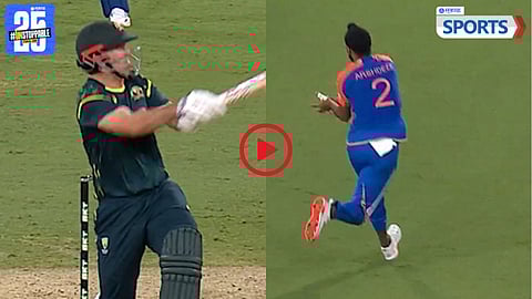 Arshdeep Singh takes Mitchell Marsh Catch  Australia vs India 4th T20I