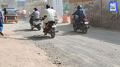 Metro work clogs Pimpri-Chinchwad roads