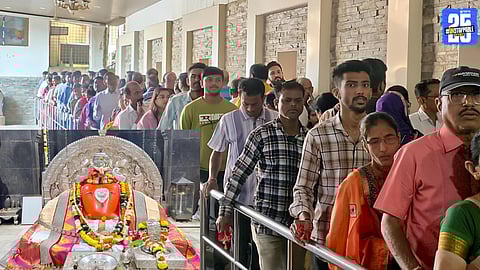 Pali’s Ballaleshwar Temple sees festive devotion