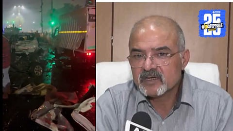 Delhi Bomb Blast Fire Officer Video