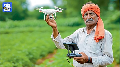 farmer drone use