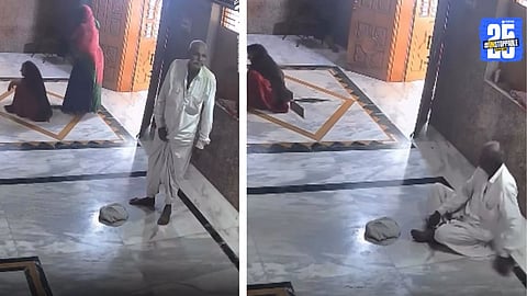 Elderly Man Temple Death