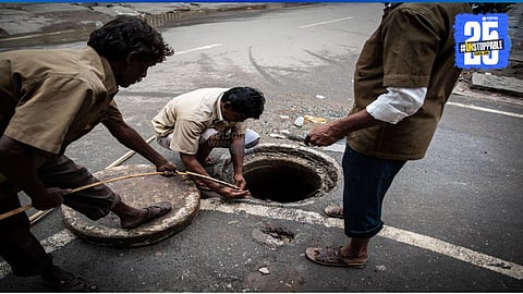 Death by falling into sewage tank in powai
