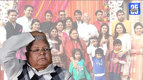 Rohini Acharya announcing her decision to leave both her party and family after Lalu Prasad Yadav’s major election setback.