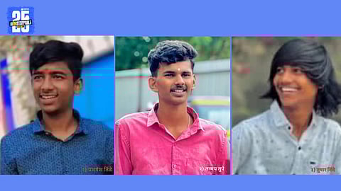 prathmesh tinde, tanmay tupe and tushar shinde