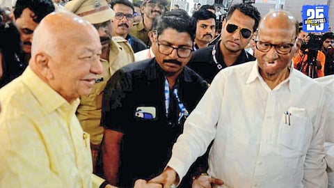 Sharad Pawar smiles away Shinde’s political googly, bringing back old political memories
