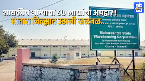 Satara District Stunned as ₹87 Lakh Public Grain Misuse Case Comes to Light