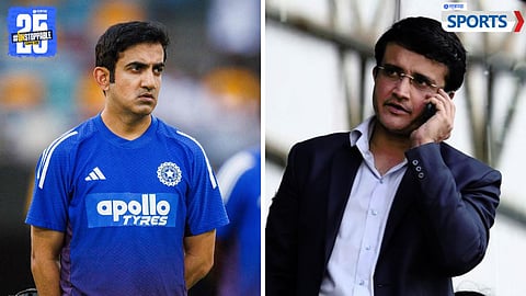 Gautam Gambhir - Sourav Ganguly 