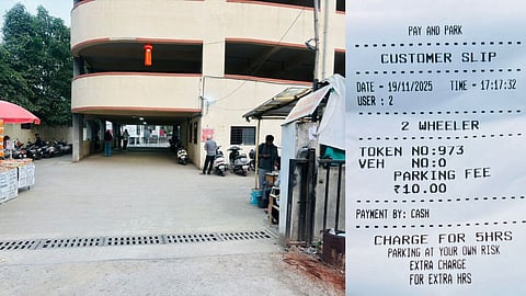 iskon temple pay and park issue