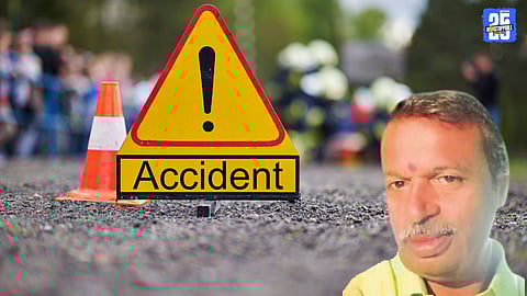 Overloaded Truck Hits