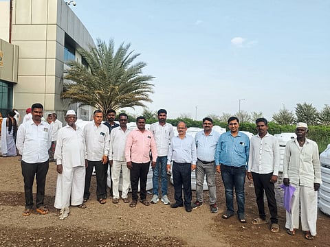 मुढाळेतील १३ लाभार्थ्यांना विविध वस्तूंचे वाटप