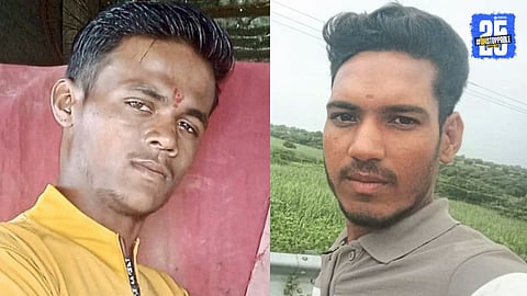 “Emotional scenes in Vangi as two young men end their lives; villagers gather in shock and grief.”