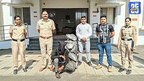 CCTV Footage Helps Phaltan Police Catch Motorcycle Thief