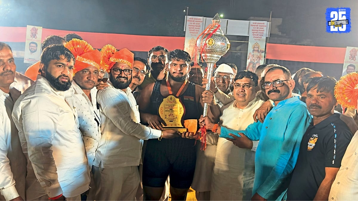 Chetan Repale : राजे छत्रपती कुस्ती स्पर्धेची भव्य सांगता: अहिल्यानगरचा ...
