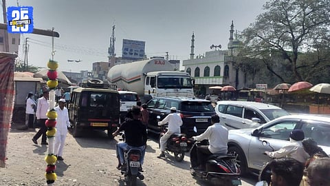 chitegaon bidkin route traffic