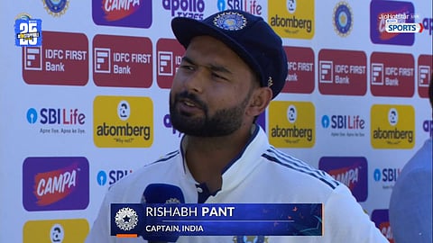 RISHABH PANT SAYS “A BIT DISAPPOINTED, BUT…”