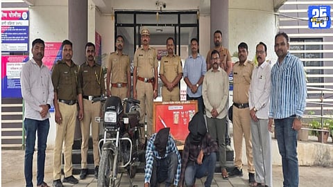 Ghodegaon Police Arrest Suspects in Nighttime Burglary