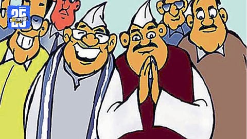 Ministers in Kolhapur for Election Campaign 