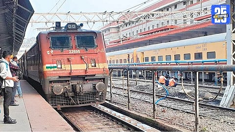 Daund-Kashti Line Doubling Work