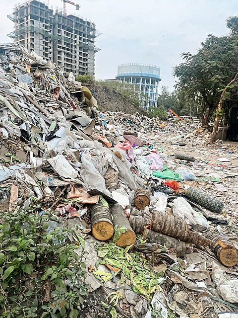 रावेतमध्ये राडारोड्यामुळे आरोग्याचा प्रश्न गंभीर