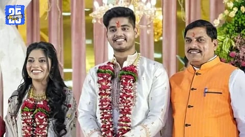 dr. mohan yadav, abhimanyu yadav and ishita yadav patel