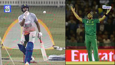 Rohit Sharma during practice session ahead of IND vs SA 1st ODI