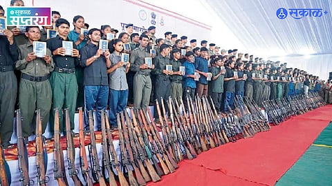 Naxalite surrender and rehabilitation programs 